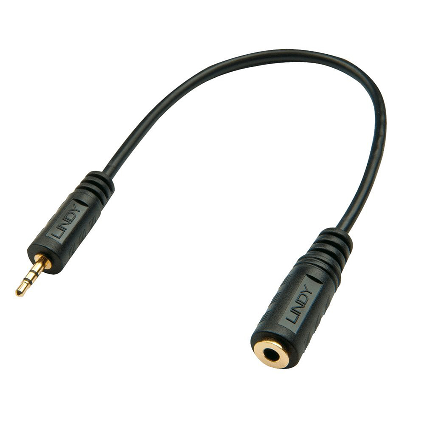 You Recently Viewed Lindy 35698 2.5mm Male to 3.5mm Female Audio Adapter Image