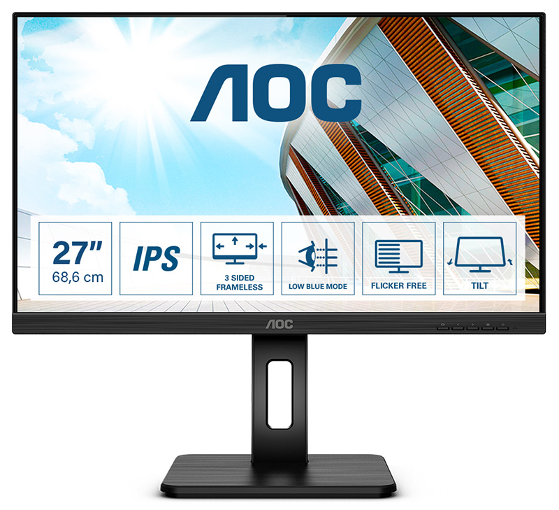 You Recently Viewed AOC P2 Q27P2Q 27in Quad HD LED Monitor 2560 X 1440 Pixels Black Image