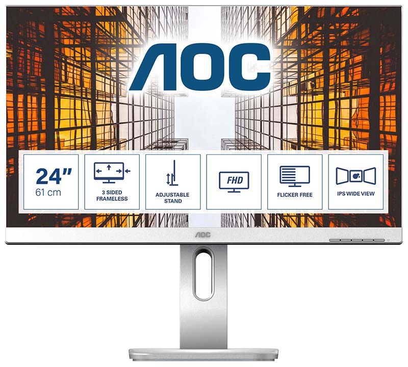 You Recently Viewed AOC P1 X24P1/GR 24in WUXGA LED Monitor 1920 x 1200 pixels Grey Image