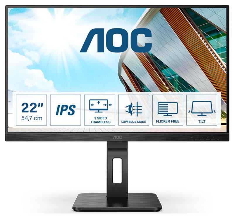 You Recently Viewed AOC P2 22P2DU 21.5in Full HD LED Monitor 1920 X 1080 Pixels Black Image