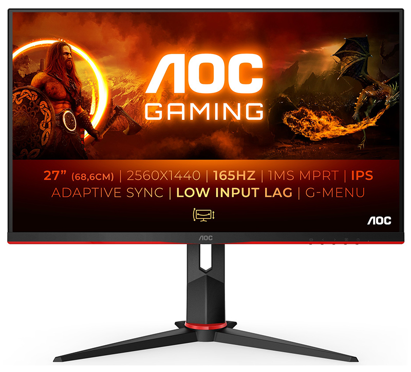 You Recently Viewed AOC Q27G2S/EU 27in Quad HD LED Monitor 2560 X 1440 Pixels Black, Red Image