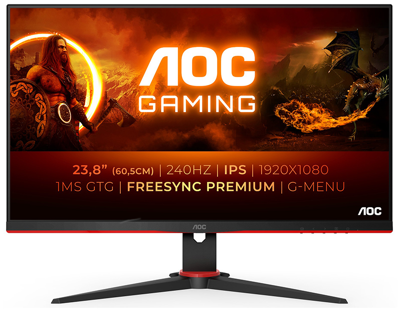 You Recently Viewed AOC G2 24G2ZE/BK 23.8in Full HD LED Display 1920 X 1080 Pixels Black, Red Image