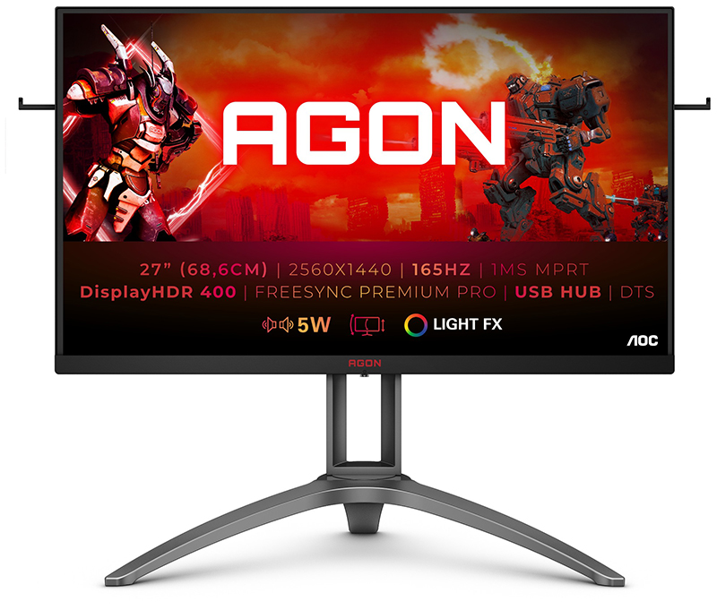 You Recently Viewed AOC AGON 3 AG273QX 27in Quad HD LCD Monitor 2560 X 1440 Pixels Black Image