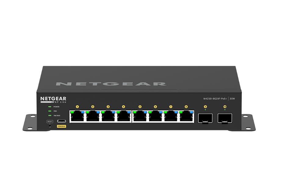 You Recently Viewed Netgear GSM4210PX 8 Port L2/L3 PoE+ 2xSFP+ Managed Switch Image