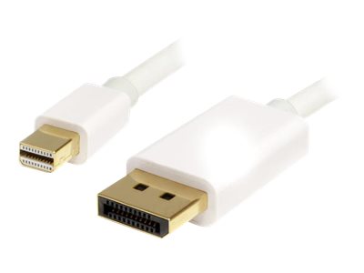 You Recently Viewed 1m White Mini DisplayPort to DisplayPort 1.2 Adapter Cable M/M - DisplayPort 4k Image