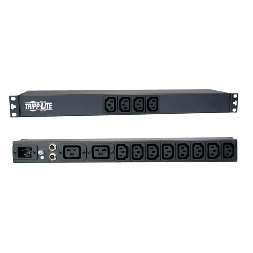 You Recently Viewed Tripp Lite 1.6/3.8kW Single-Phase Basic PDU, 100-240V Outlets (12-C13 & 2-C19) Image