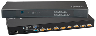 You Recently Viewed 8 Port CyberView PS2/USB Two Console KVM Switch Image