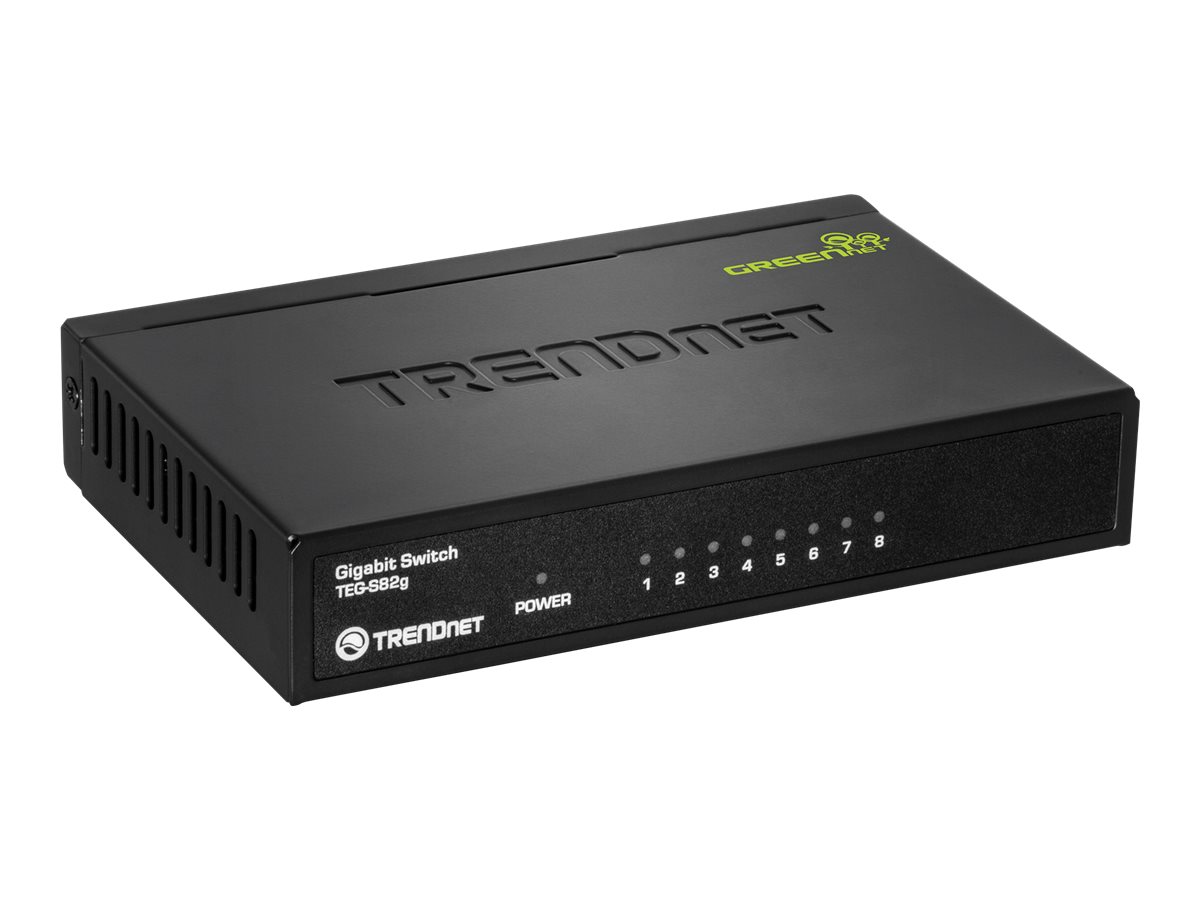 You Recently Viewed TRENDnet TEG-S82g 8-Port Gigabit GREENnet Switch  Image