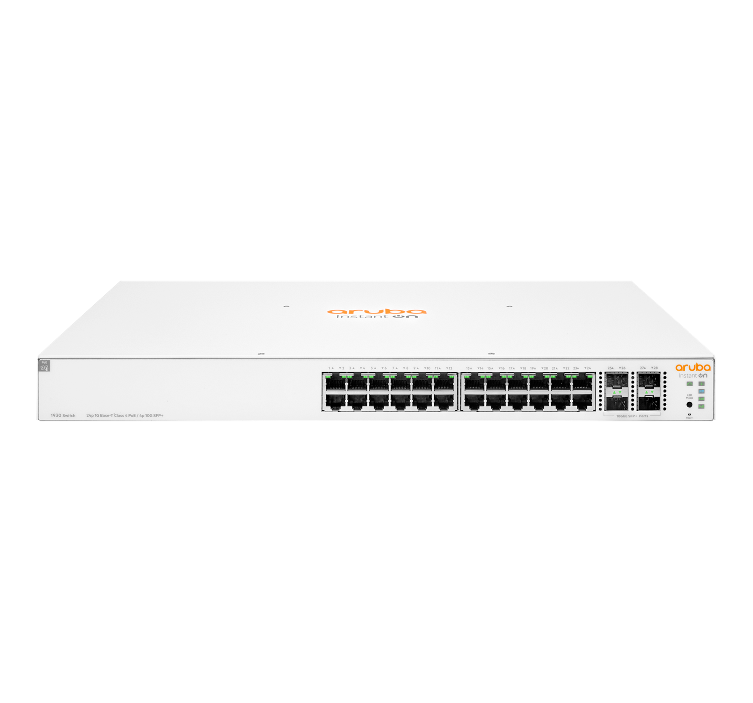You Recently Viewed Aruba Instant On JL684A 1930 24G PoE 4SFP/SFP+ 370W Switch Image