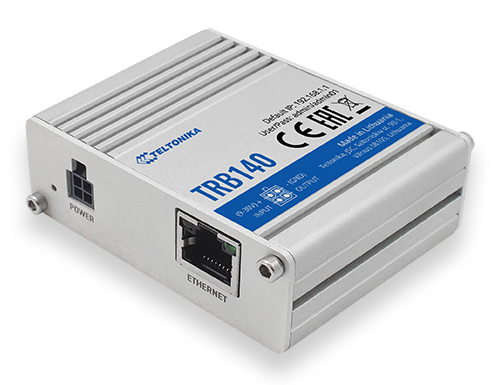 You Recently Viewed Teltonika TRB140 Ethernet to 4G LTE IoT gateway with Housing Image
