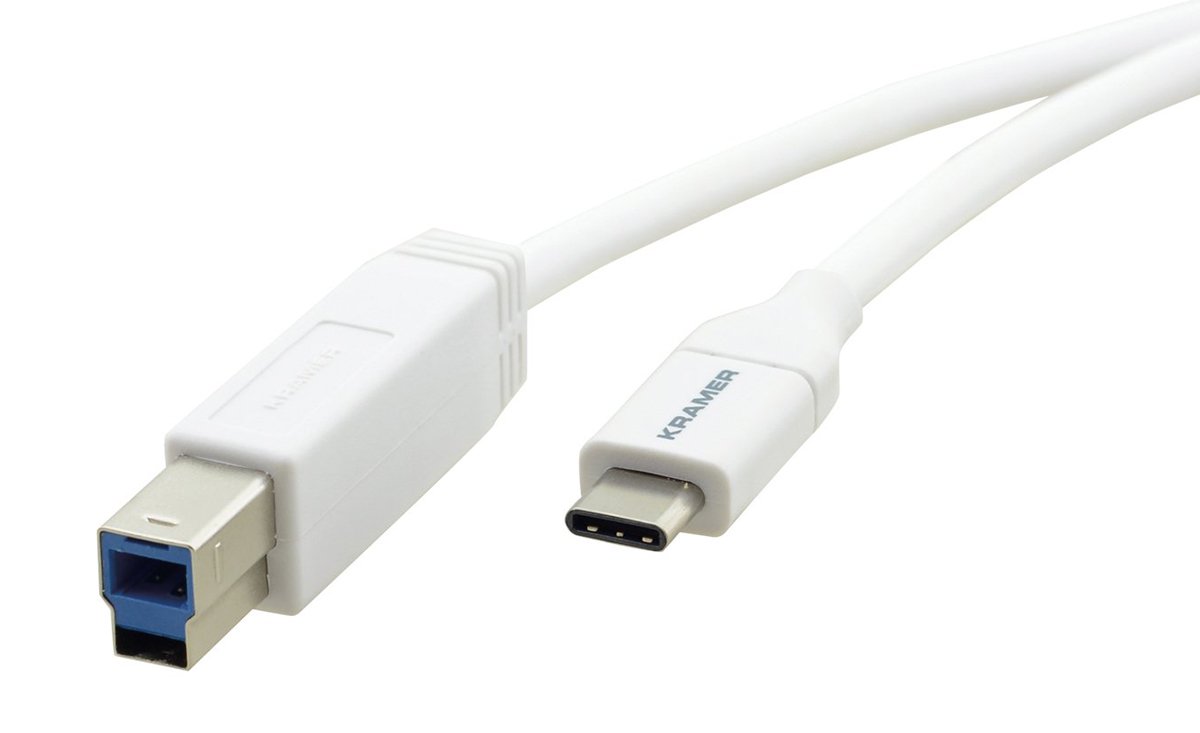 You Recently Viewed Kramer USB 3.1 GEN-2 Cables USB-C to USB-B - 1.00m (3ft) Image