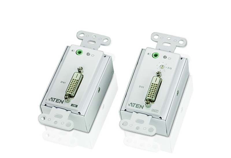 You Recently Viewed Aten VE606 DVI /Audio Cat 5 Extender Wall Plate Image