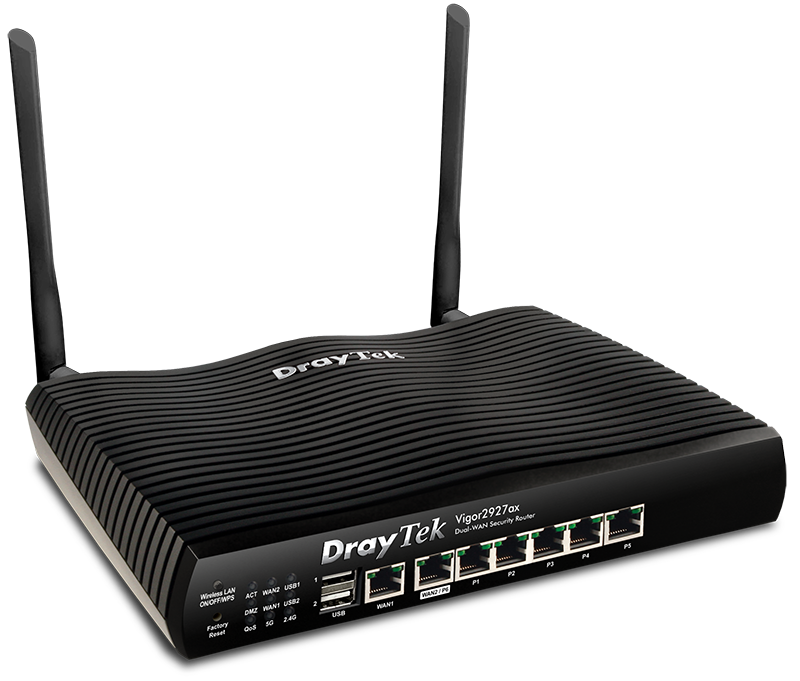 You Recently Viewed DrayTek Vigor 2927ax router with Wi-Fi 6 AX3000 wireless Image