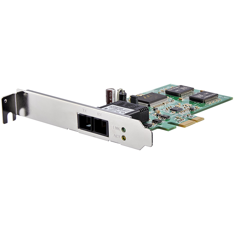 You Recently Viewed StarTech PEX1000MMSC2 550m PCIe GbE Multimode SC Fiber Network Card Adapter NIC Image