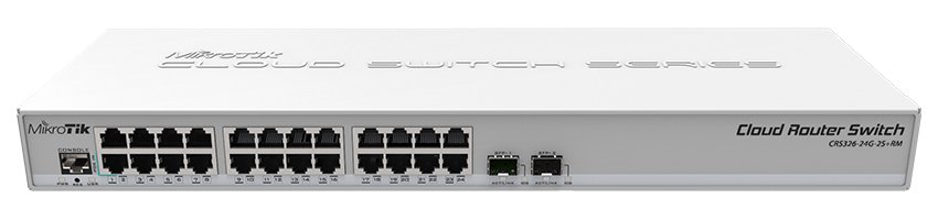 You Recently Viewed MikroTik CRS326-24S+2Q+RM Cloud Router Switch Image