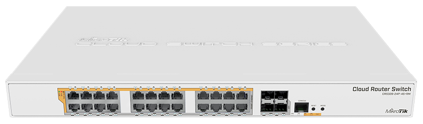 You Recently Viewed MikroTik CRS328-24P-4S+RM Cloud Router Switch Image