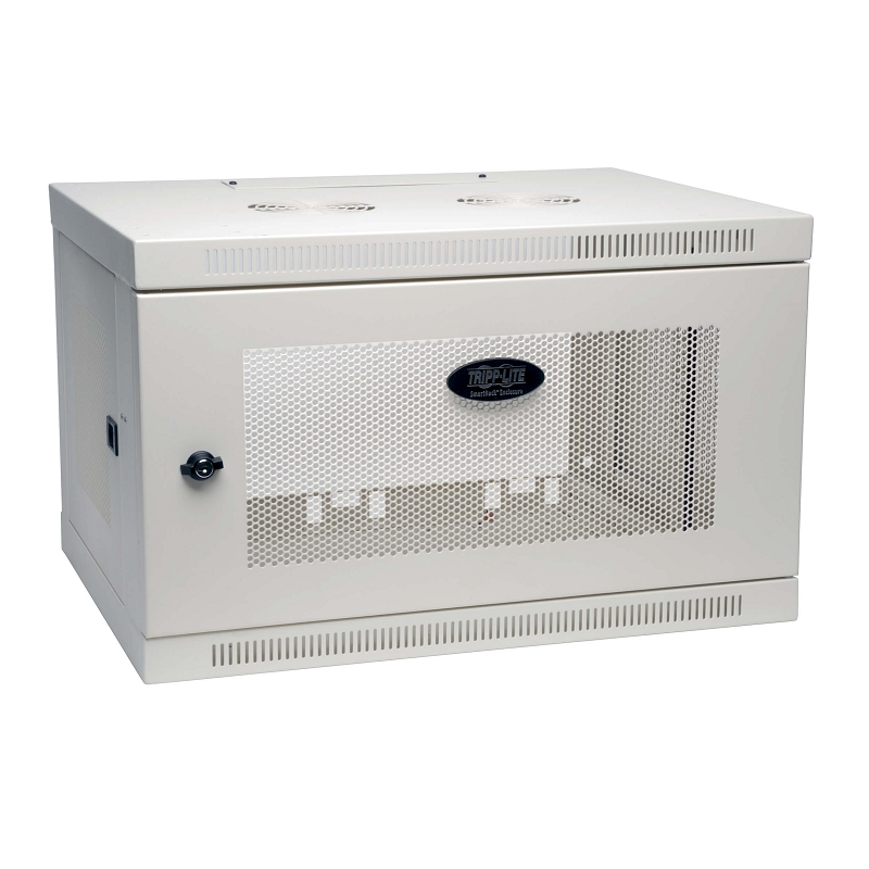 You Recently Viewed Tripp Lite SmartRack 6U Low-Profile Switch-Depth Wall-Mount Rack Enclosure Cabinet, White Image