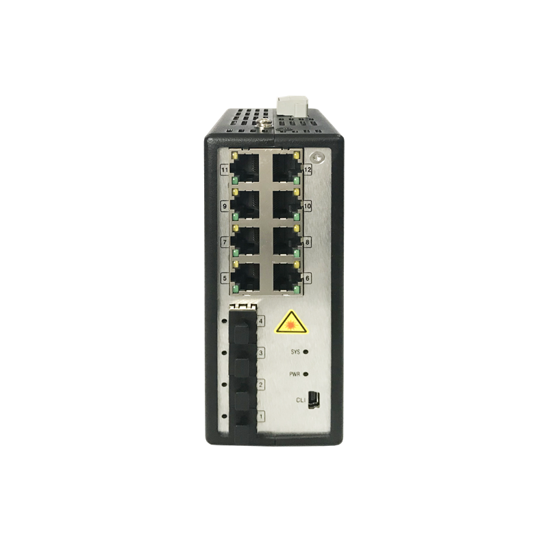 You Recently Viewed Hikvision DS-3T3512P 8 Port Gigabit Full Managed Industrial POE Switch Image
