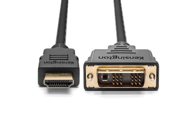You Recently Viewed Kensington K33022WW HDMI (M) to DVI-D (M) passive bi-directional cable Image