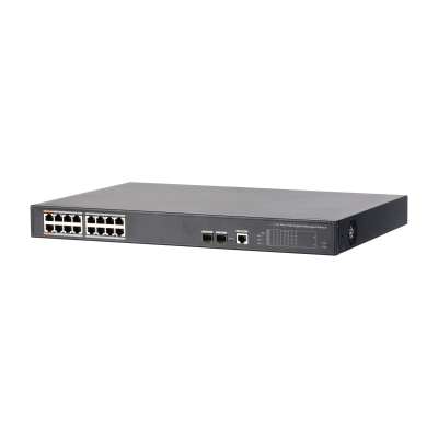 You Recently Viewed Dahua PFS4218-16GT-240 16 Port Gigabit Managed PoE Ethernet Switch, 2 x Hi-PoE Image