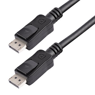 You Recently Viewed StarTech DISPL1M 1mtr 4k DisplayPort 1.2 Cable with Latches M/M Image