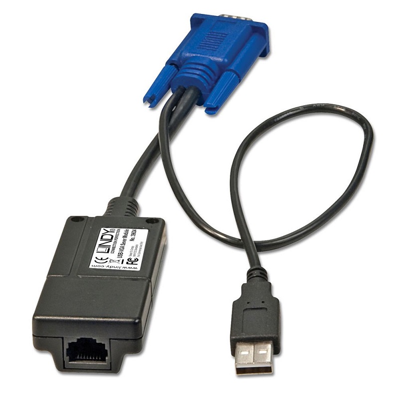 You Recently Viewed Lindy 39634 CAT-32 IP Computer Access Module, USB & VGA Image