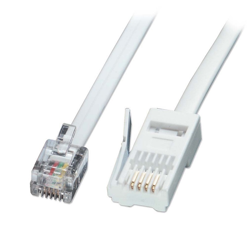You Recently Viewed Lindy 35036 10m Fax/Modem to BT Telephone Wall Socket Cable Image
