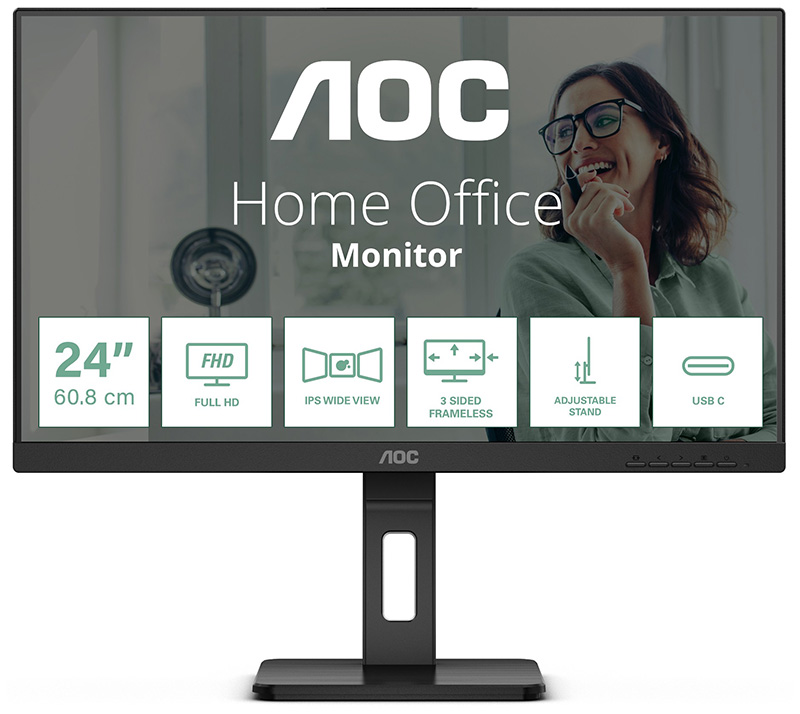 You Recently Viewed AOC 24P3CV 23.8in Full HD LED Monitor 1920 X 1080 Pixels Black Image