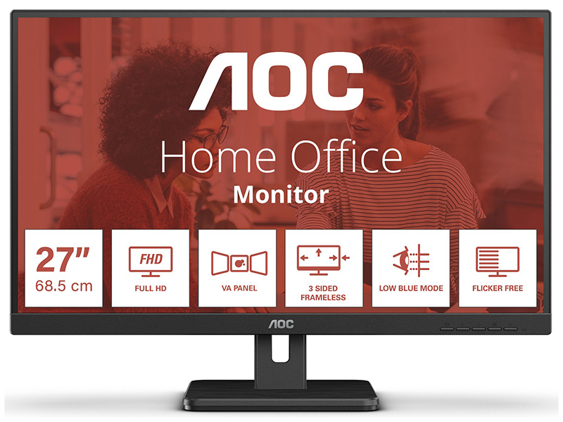 You Recently Viewed AOC 27E3UM 27in Full HD Monitor 1920 X 1080 Pixels Black Image