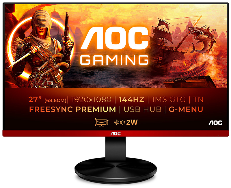 You Recently Viewed AOC G2790PX 27in Full HD LED Display 1920 X 1080 Pixels Black Image