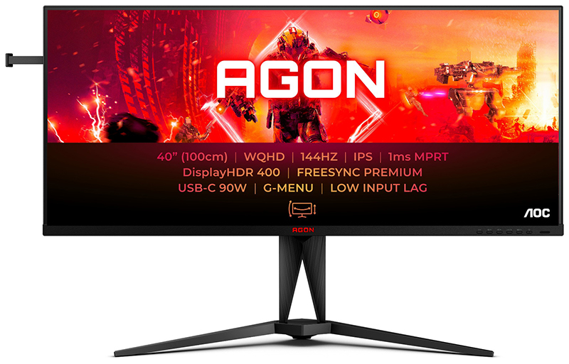 You Recently Viewed AOC AGON 5 AG405UXC 39.5in Wide Quad HD LCD Monitor 3440 X 1440 Pixels Black Image