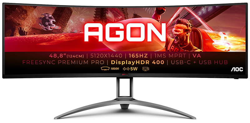 You Recently Viewed AOC B2 AG493UCX2 48.8in Quad HD LED Curved Monitor 5120 X 1440 Pixels Black Image