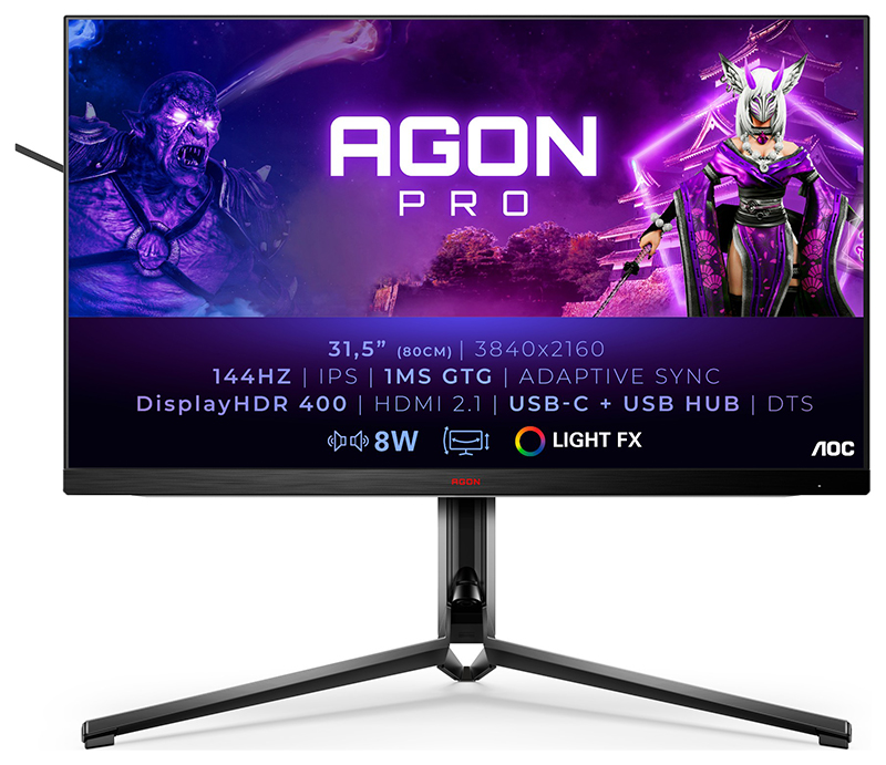 You Recently Viewed AOC AGON AG324UX 31.5in 4K Ultra HD LED Monitor 3840 X 2160 Pixels Black, Red Image