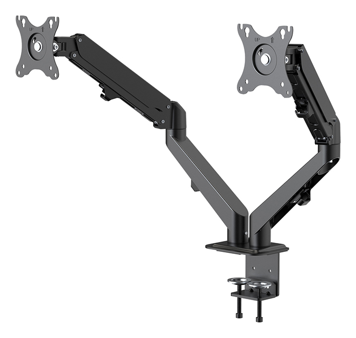 You Recently Viewed Neomounts DS70-700BL2 Full Motion Monitor Arm Desk Mount - Black Image