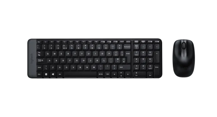 You Recently Viewed Logitech 920-007895 Wireless Combo MK220 keyboard RF Wireless English Black Image