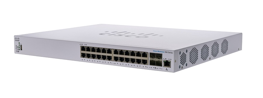 Cisco Business 350 CBS350-24XS 24 Ports 10-Gigabit Layer 3 Switch