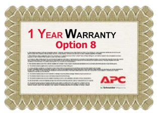 APC Service Pack 1 Year Extended Warranty for Concurrent Sales (Option 8)