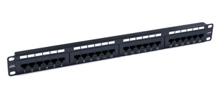 Customers Also Purchased Excel 24 Port Cat5e Patch Panel - 1u RJ45 UTP Image