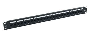 Customers Also Purchased Excel 24 Port Cat5e Patch Panel - 1u RJ45 Through Coupler Image