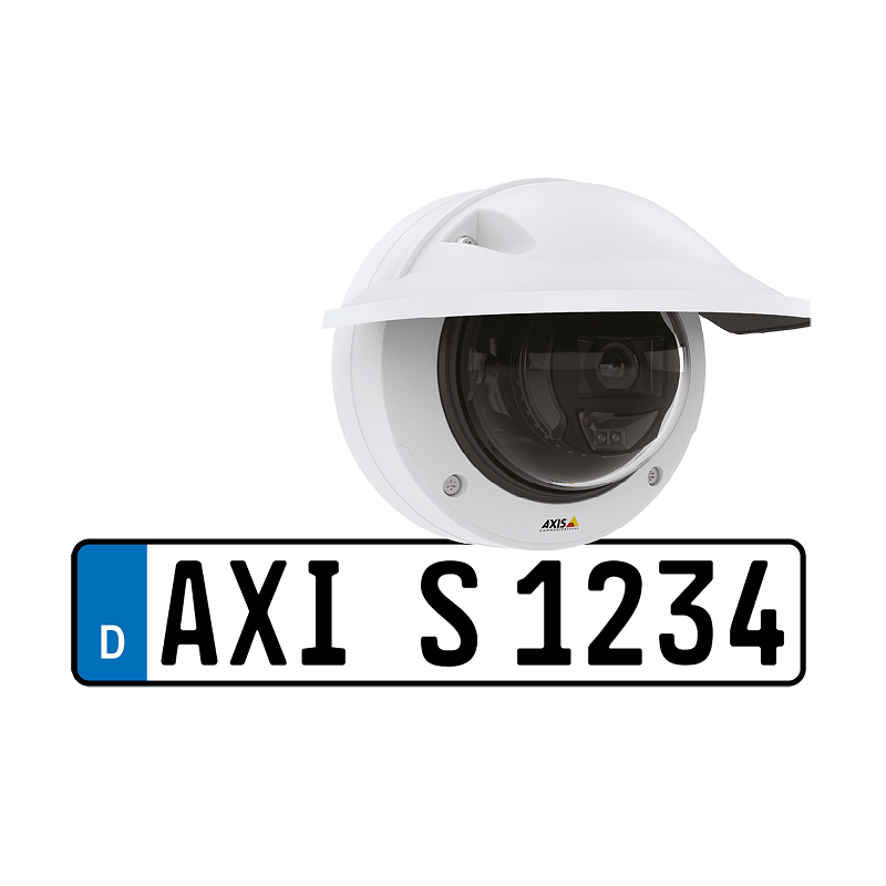 Axis 02234-001 P3245-LVE-3 License Plate Verifier Kit