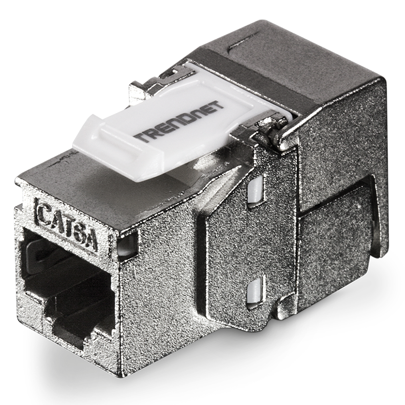 TRENDnet TC-K06C6A Shielded Cat6A Keystone Jac- 6-Pack