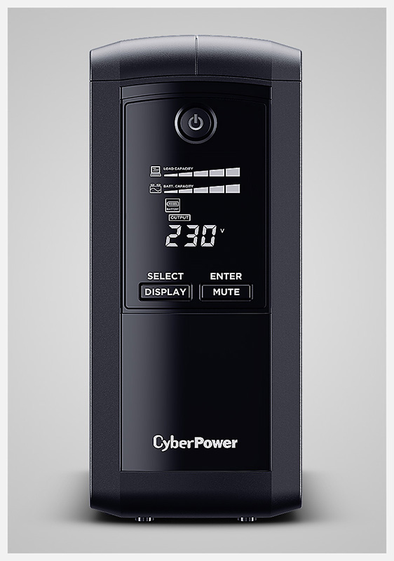 CyberPower VP1000EILCD 1000VA/550W Value Pro Series UPS