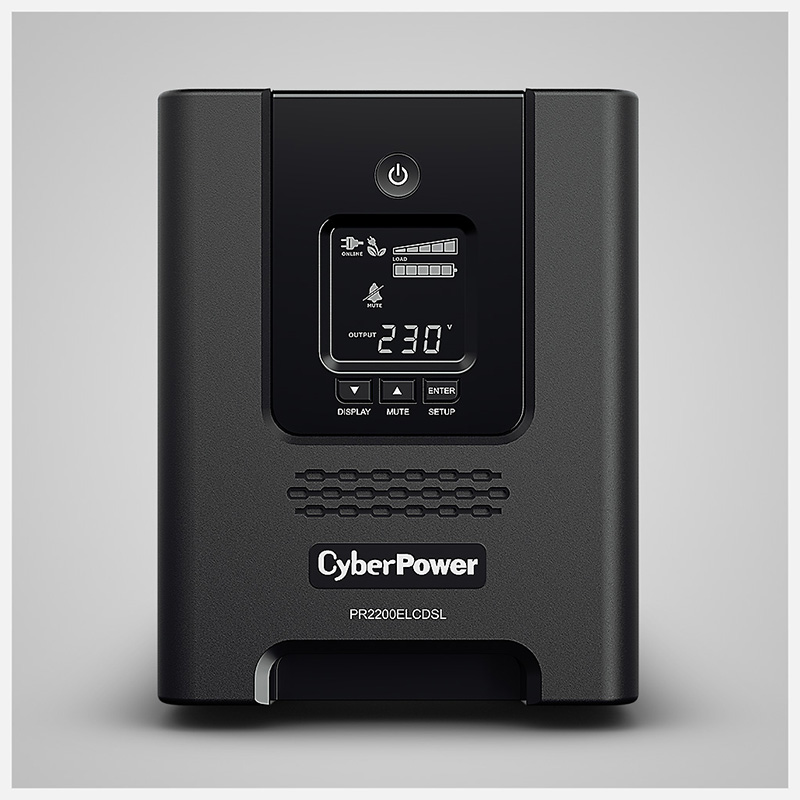 CyberPower PR2200ELCDSL 2200VA/1980W Professional Tower Series UPS