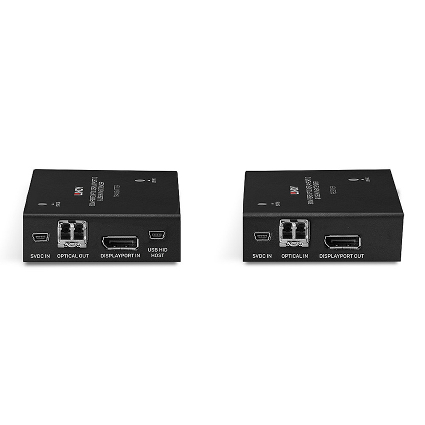 Lindy 39376 300m Fibre Optic DisplayPort 1.2 & USB KVM Extender