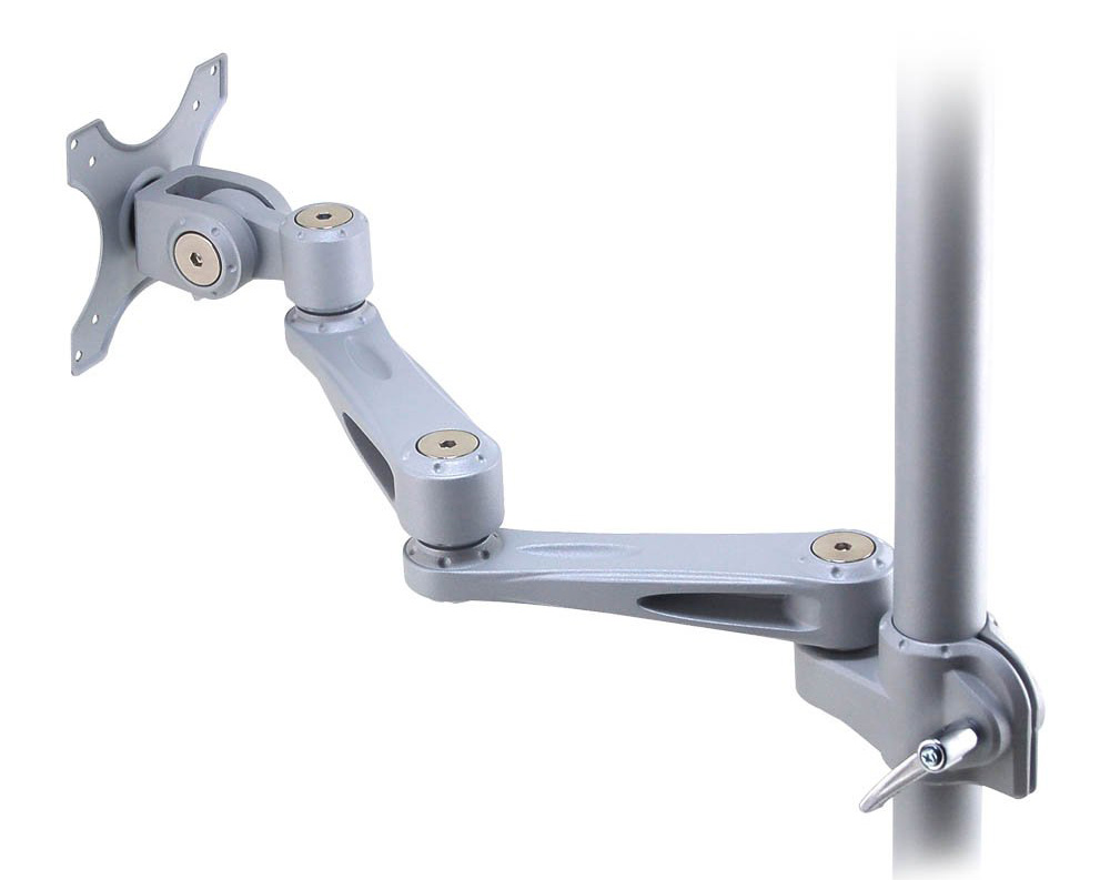 Lindy 40696 Adjustable LCD Arm, Silver