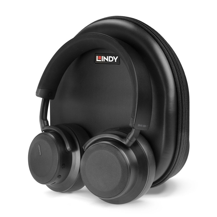 Lindy 73133 BNX-100XT Wireless Hybrid Noise Cancelling Headphones with aptX
