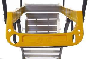 Fibreglass Safety Cage Steps - Treads inc Platform
