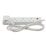 4 Way Mains Extension Lead