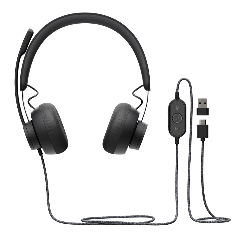 You Recently Viewed Logitech LOGITECH ZONE WIRED USB headset  Image