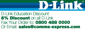 6% Discount on D-Link for Education